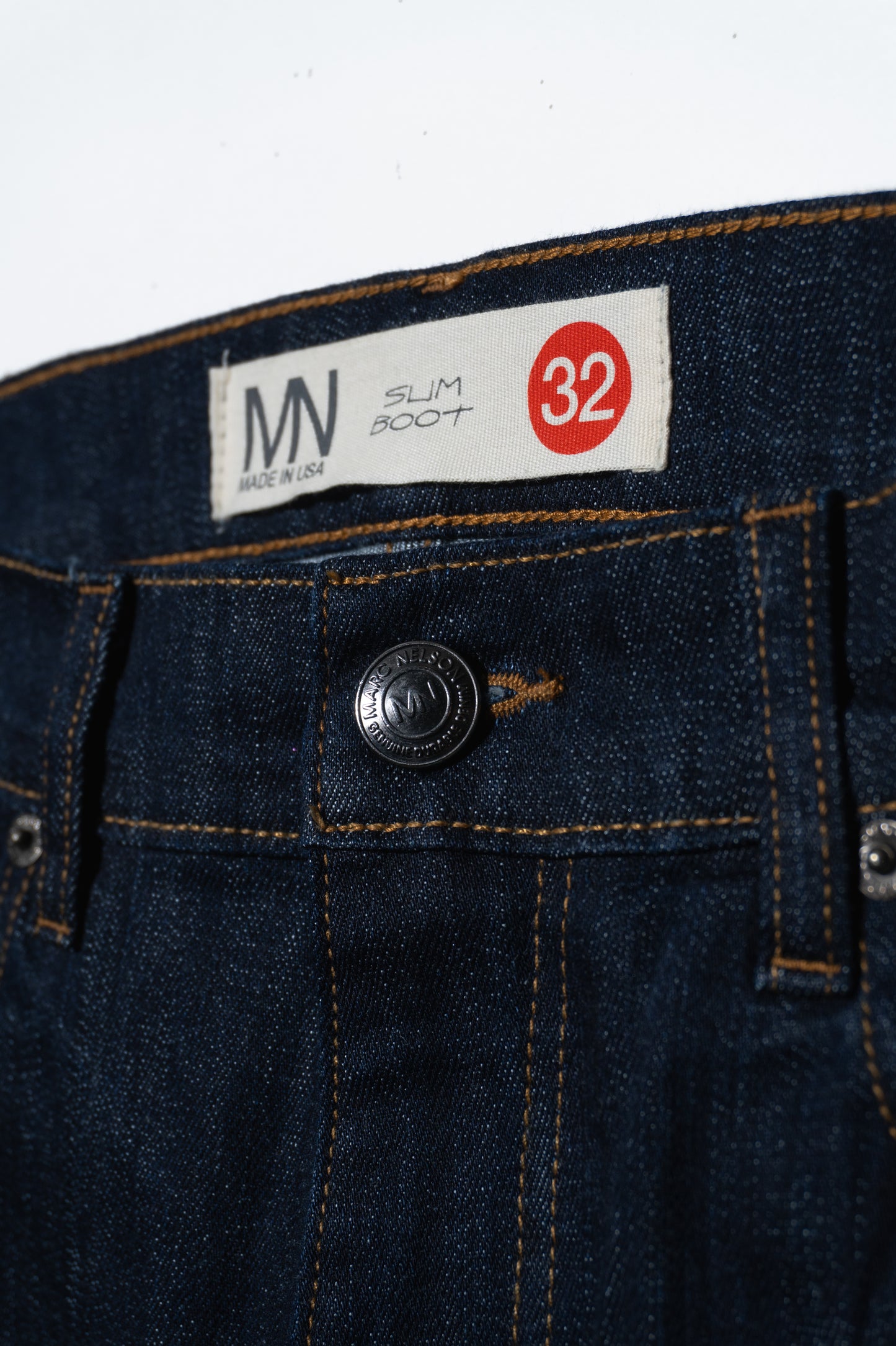 The Boot Cut Dark Wash Denim