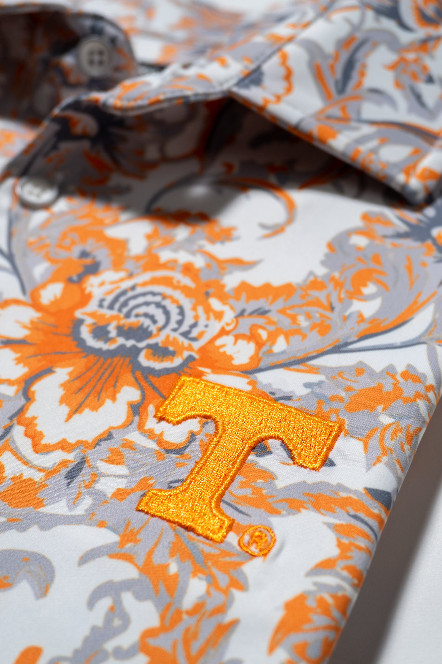 UT Damask Floral Golf Polo
