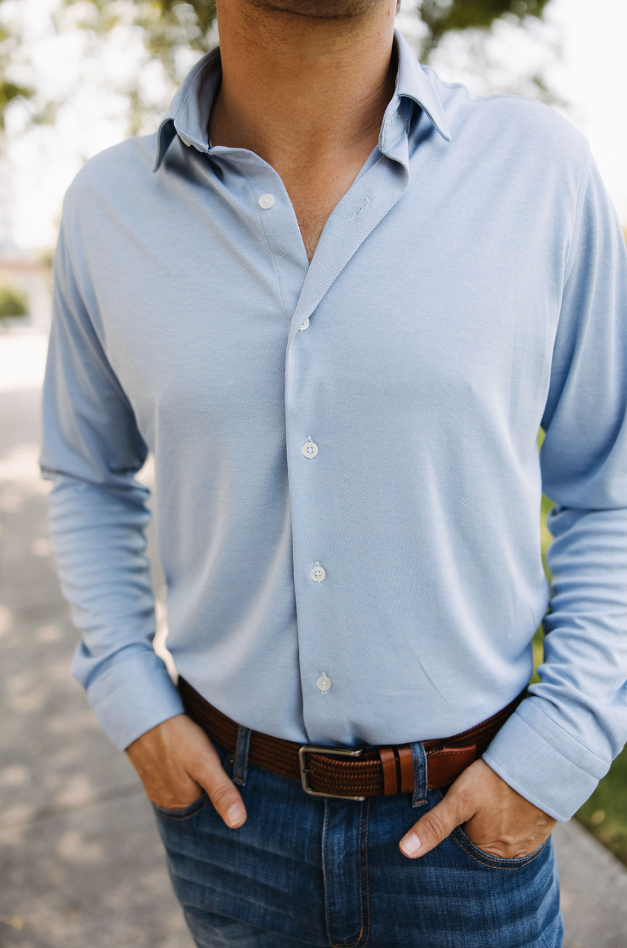 The Everyday Knit Light Blue