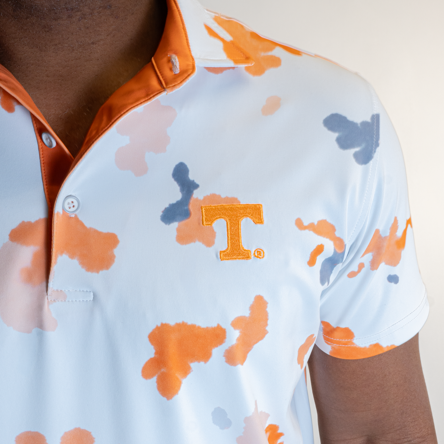 UT Splash Print Golf Polo