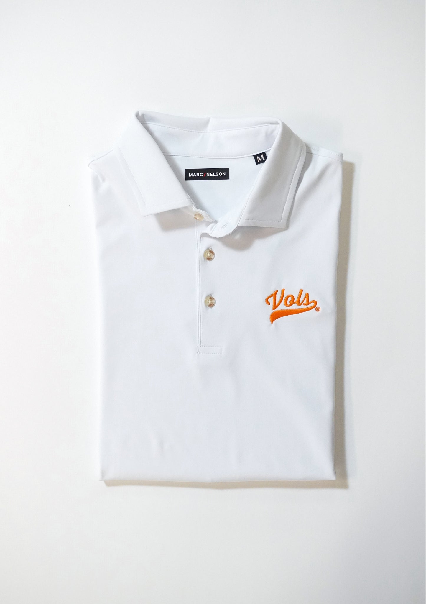 Vols White Golf Polo