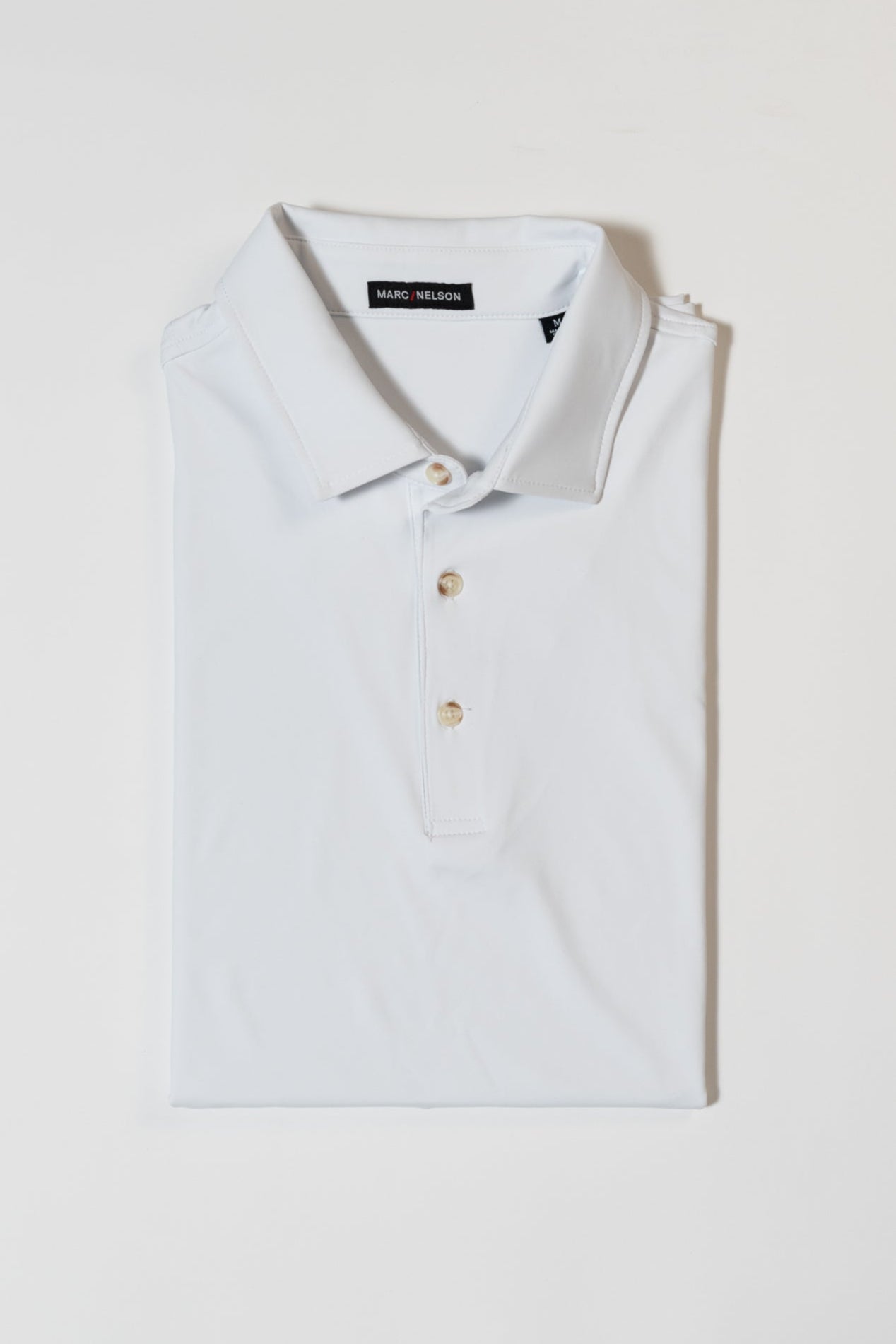 Marc Nelson Golf Polo - White
