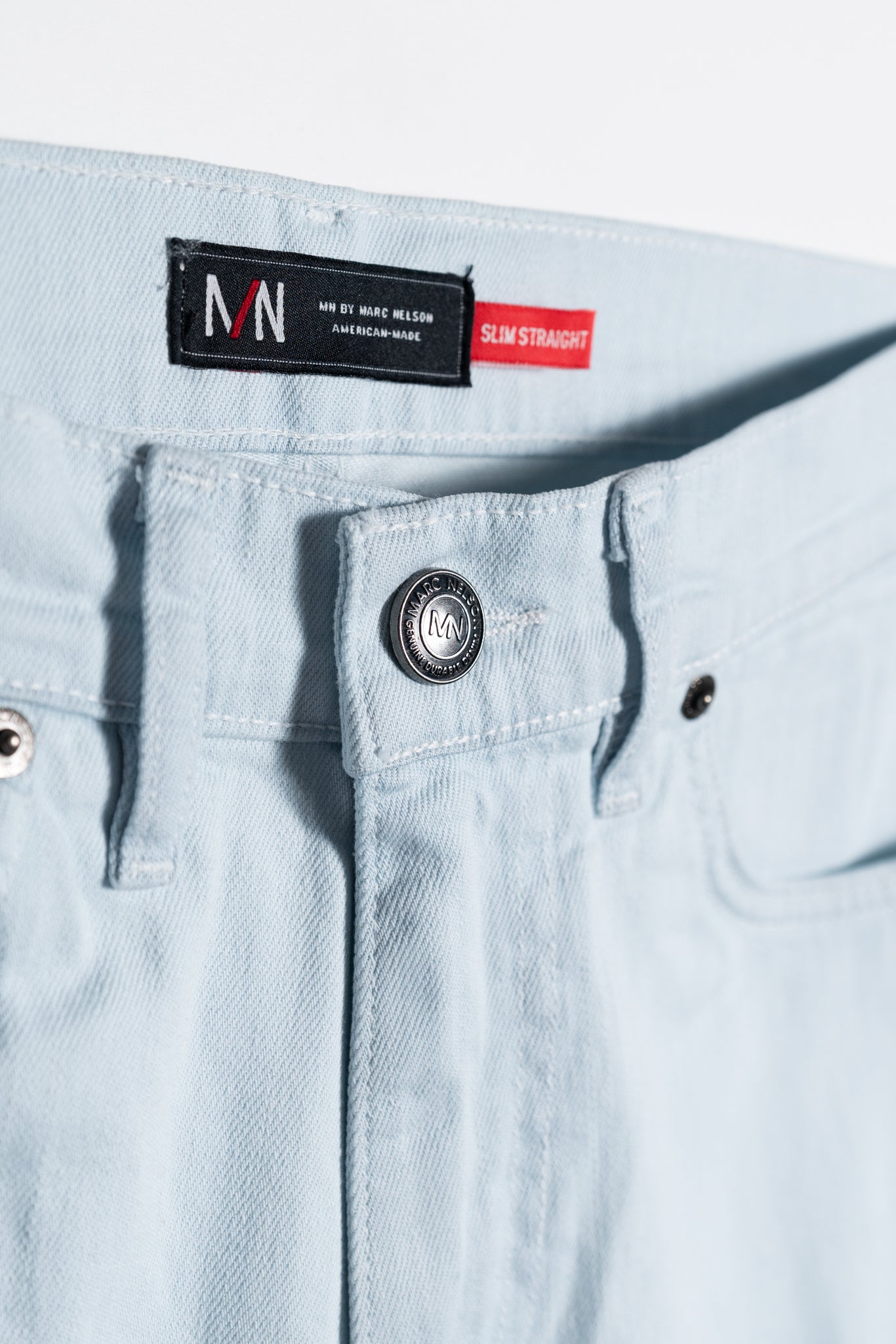 The Nelson Ultra Light Wash Denim