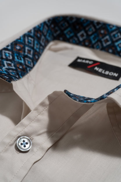 Tencel Western Shell Button Shirt