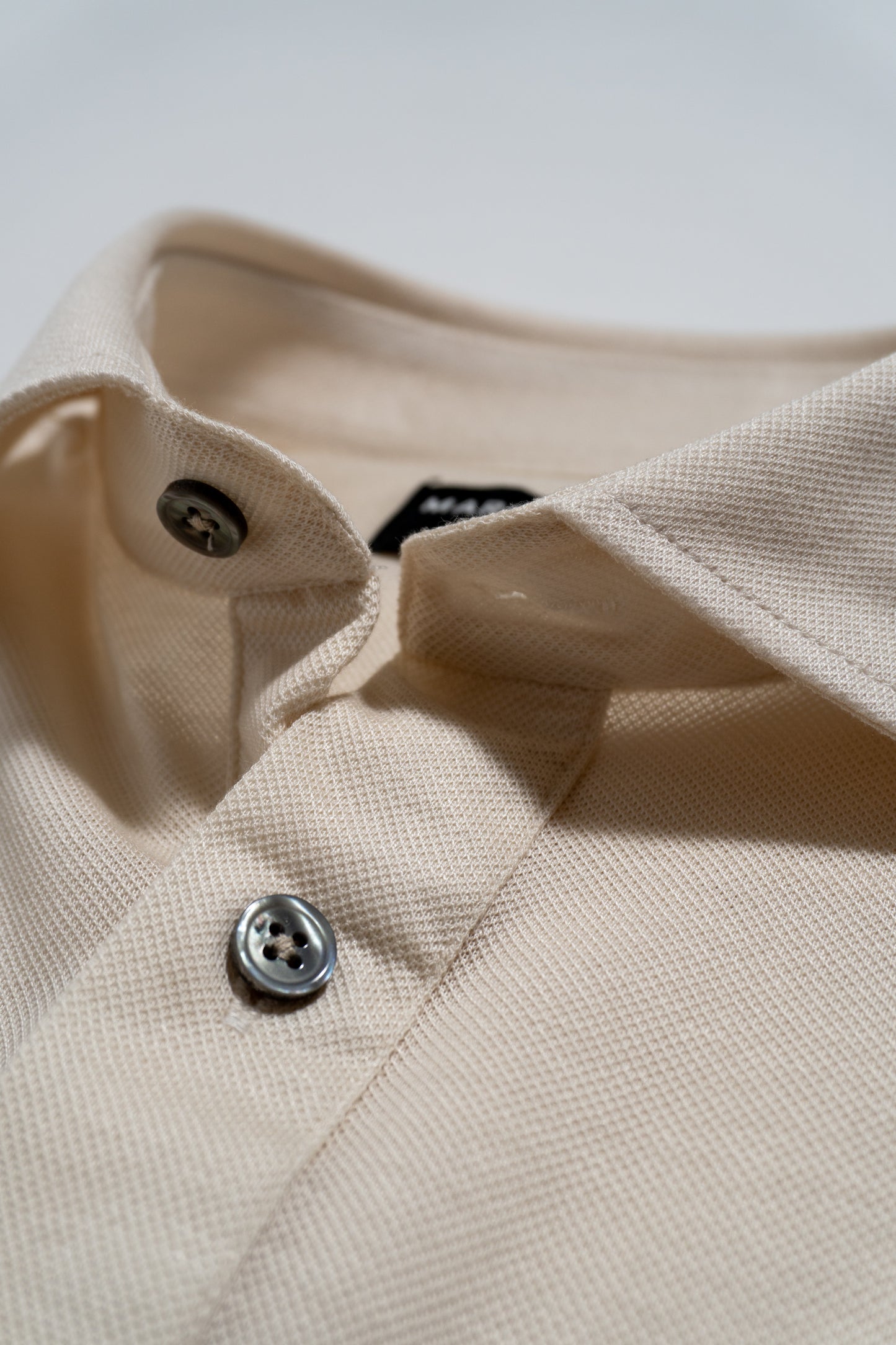 The Long Sleeve Polo Oat