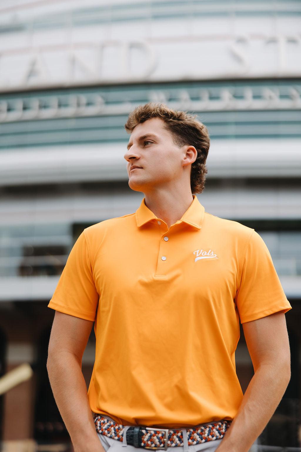 Vols Just Right Orange Golf Polo