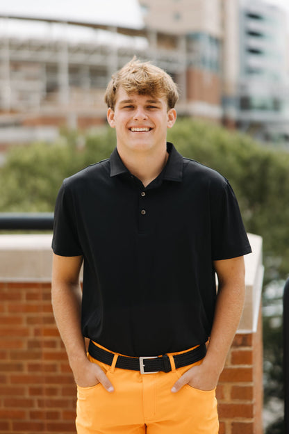 Black Golf Polo
