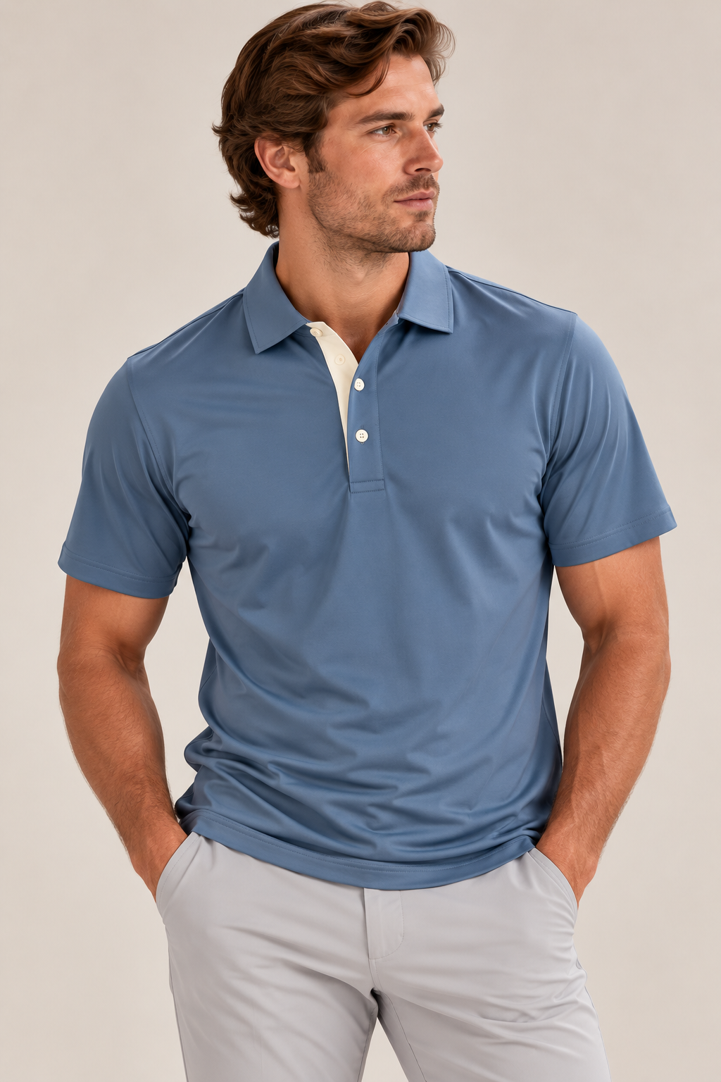 Bering Sea Solid Golf Polo