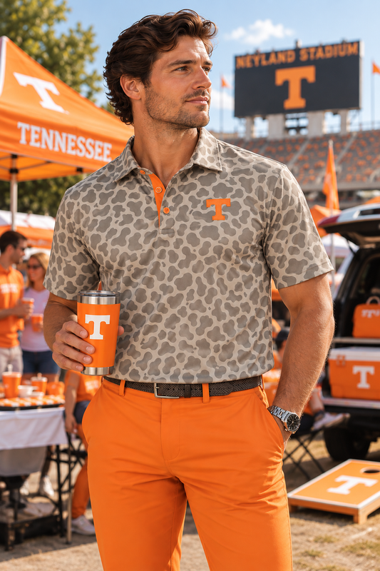 Howlin Hickory Power T Performance Polo