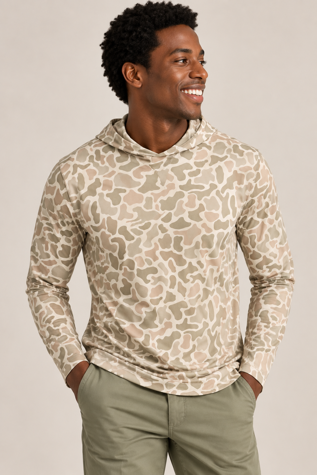 Howlin Hickory Camo Hoodie