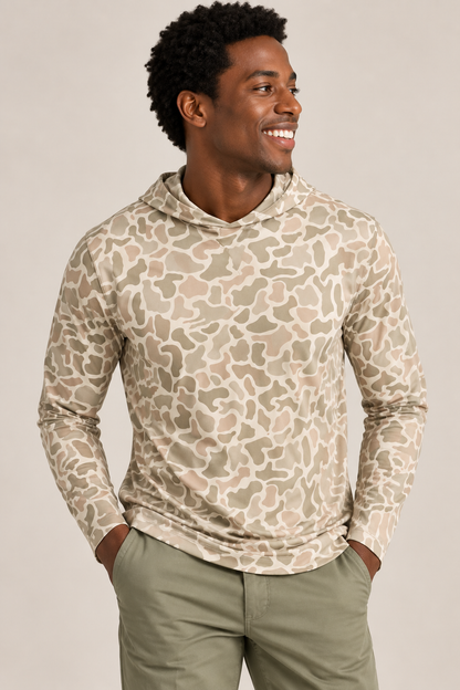 Howlin Hickory Camo Hoodie