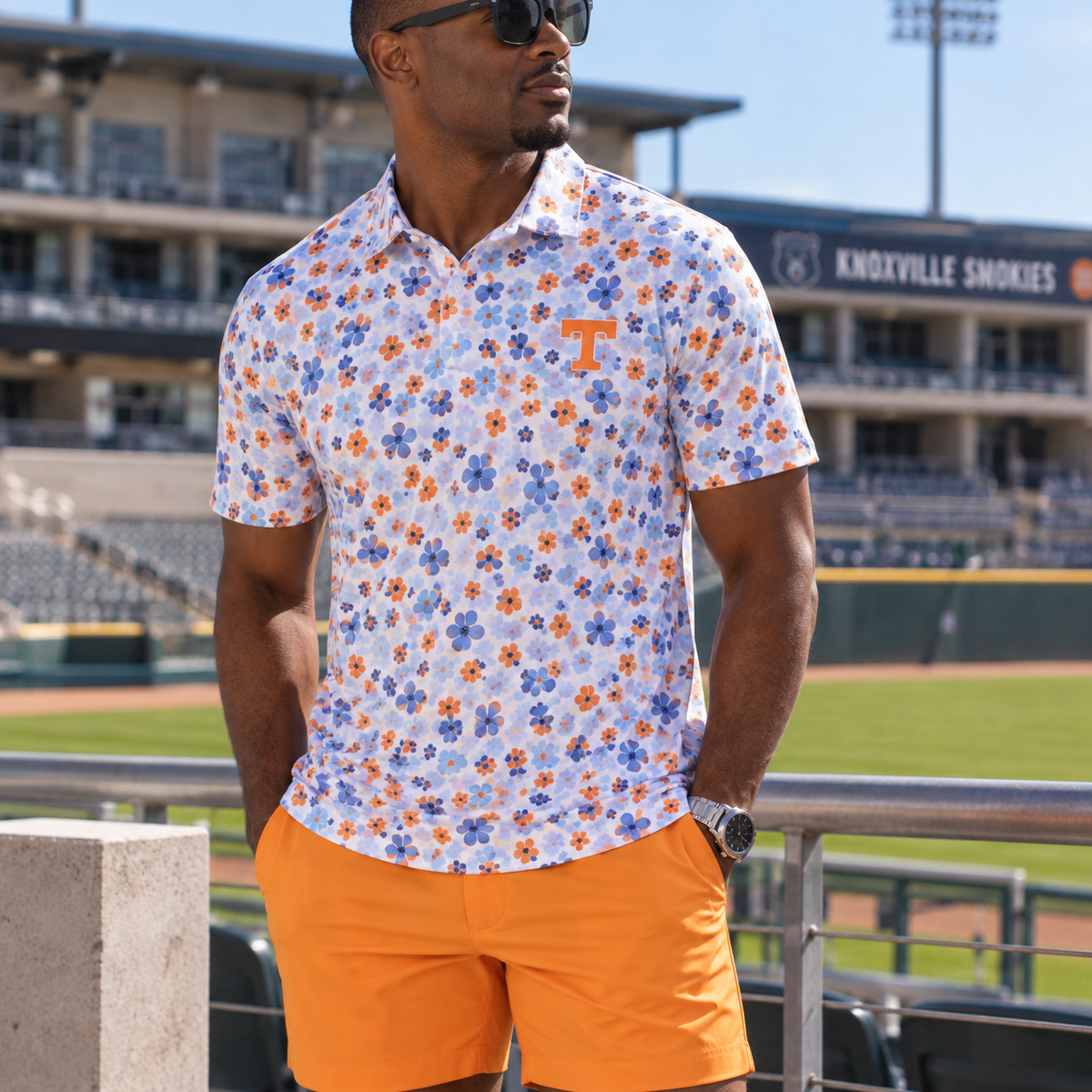 UT Birdie Blooms Golf Polo