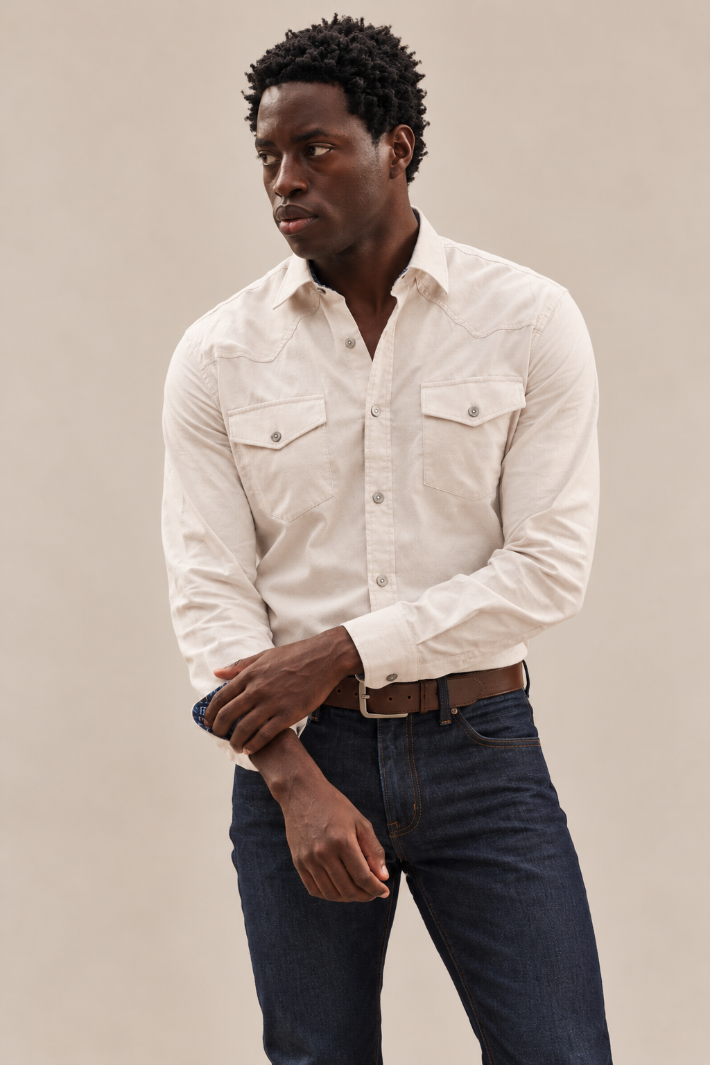 Oat Cotton Lyocell Shirt