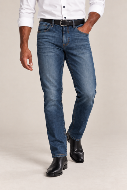 The Boot Cut Medium Wash Denim