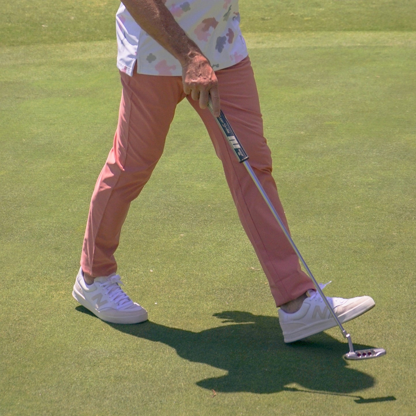 The George Hybrid Pant Salmon