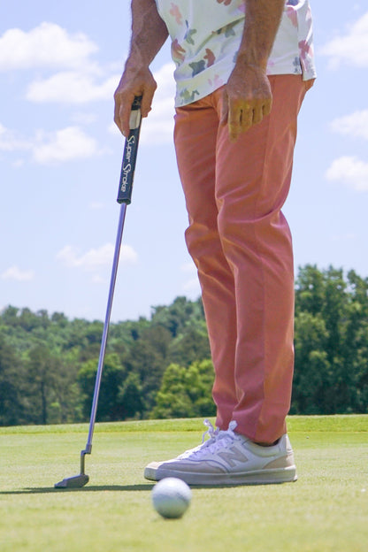 The George Hybrid Pant Salmon
