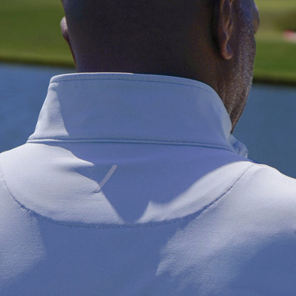 Performance Quarter Zip Fog Blue