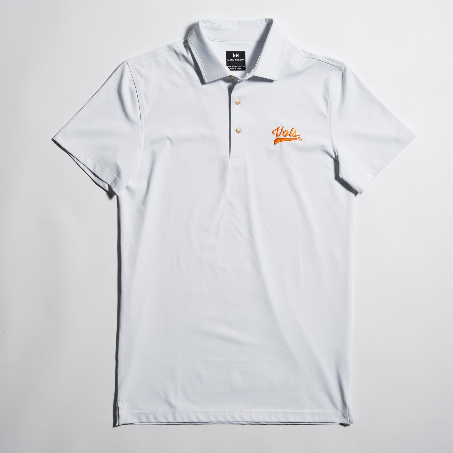 Vols White Golf Polo