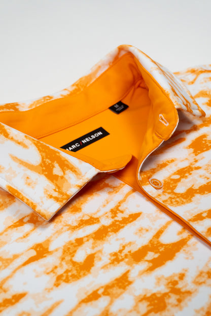 Orange Haze Performance Polo