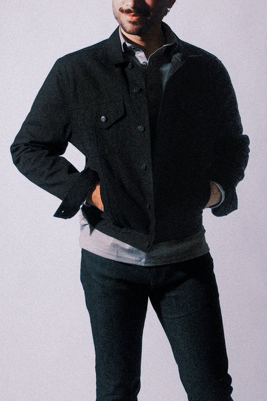 The Jack Trucker Jacket Black