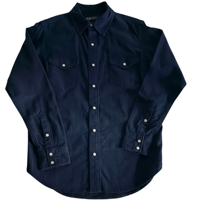 Wild West Dark Wash Denim Shirt