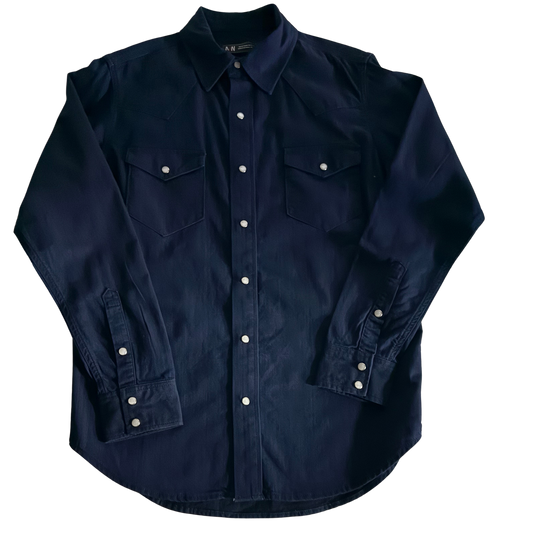 Wild West Dark Wash Denim Shirt