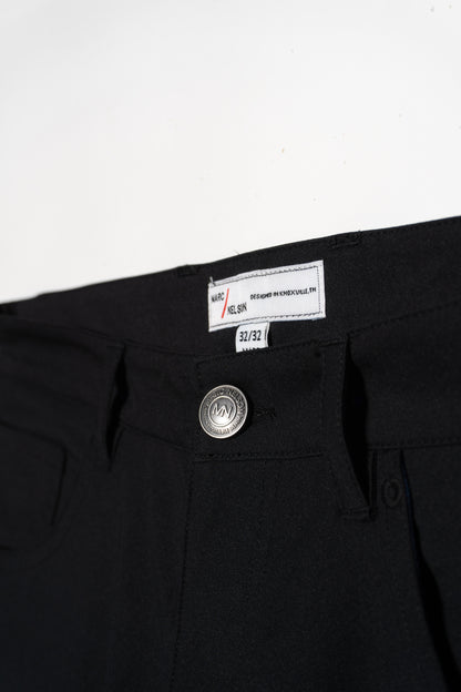 The George Hybrid Pant Black