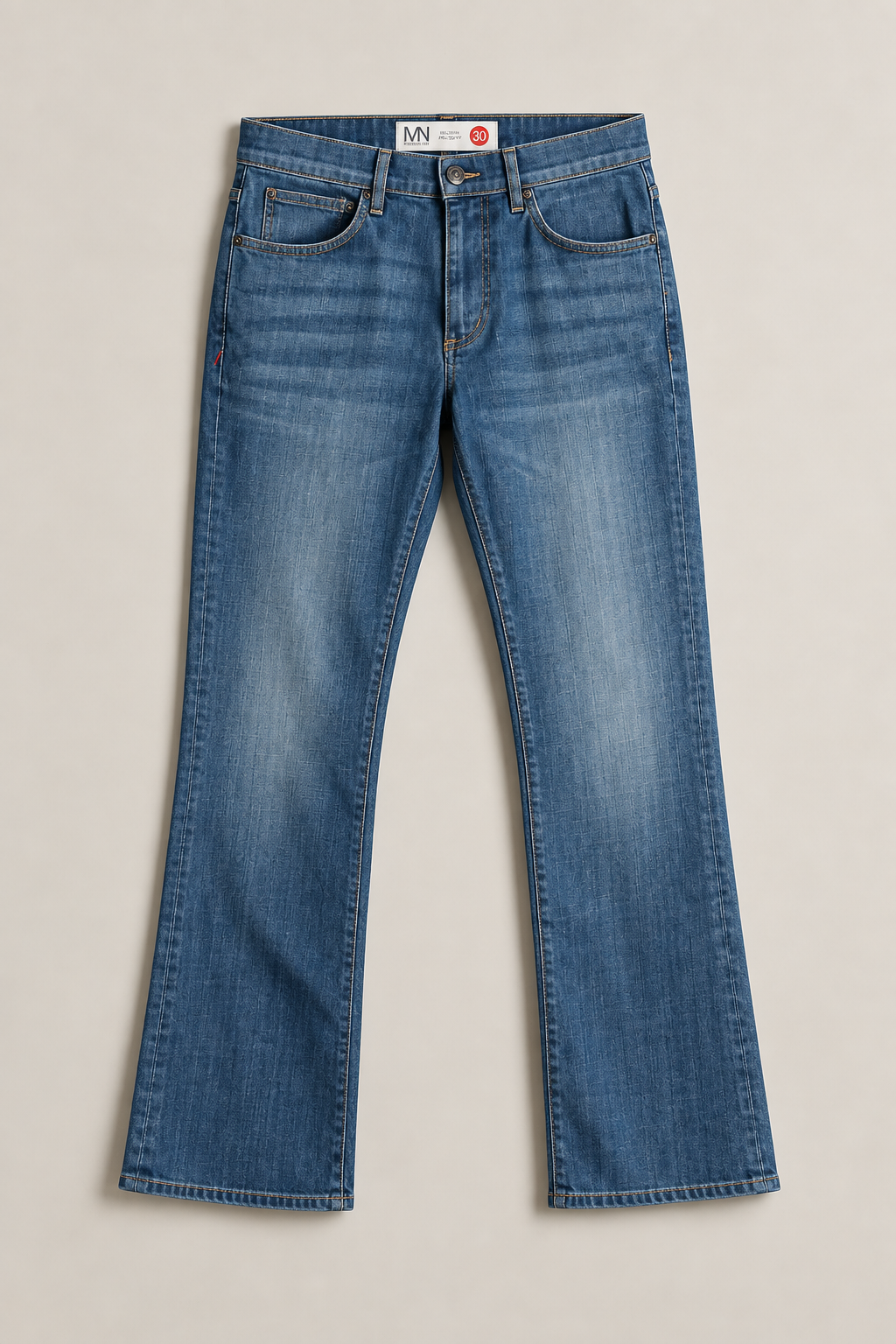 The Boot Cut Medium Wash Denim
