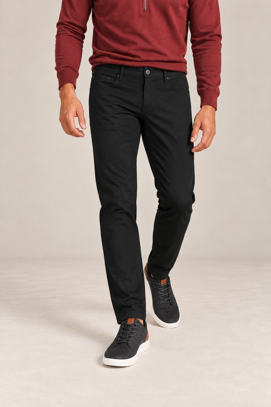 The George Hybrid Pant Black
