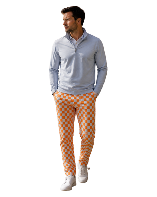 The George Hybrid Pant UT Checkerboard
