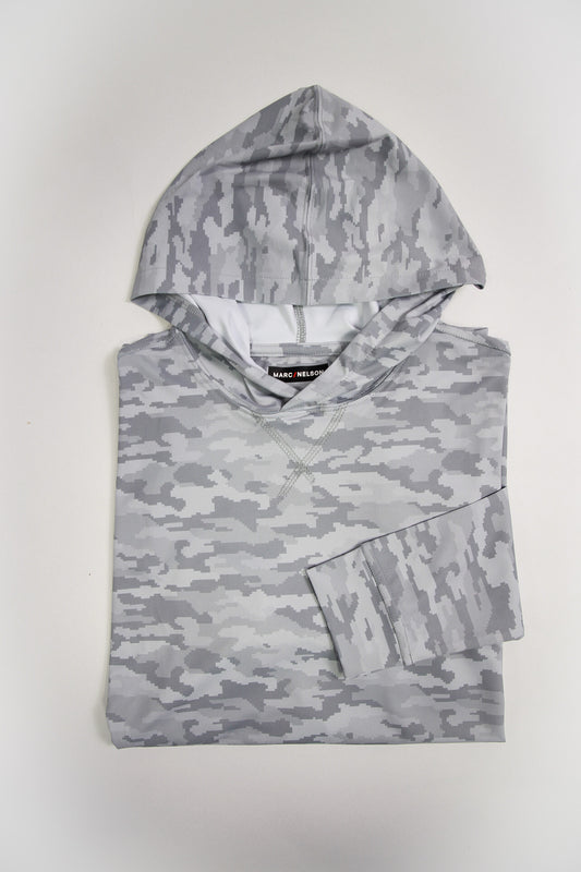 The Golf Hoodie Grey Camo