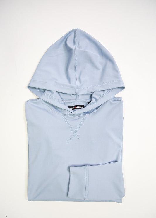 The Golf Hoodie Blue Fog