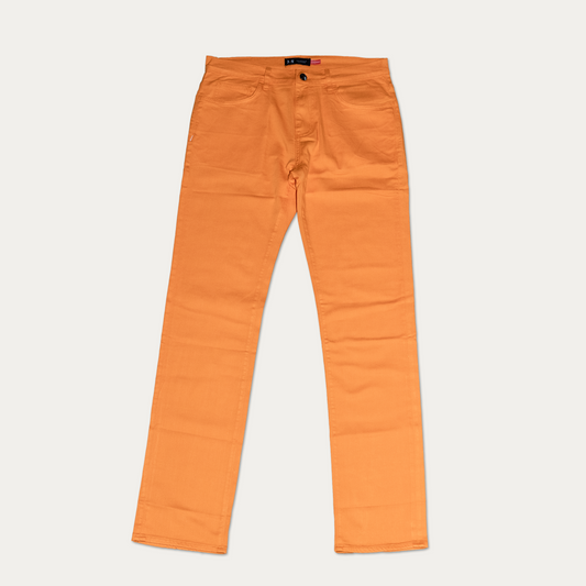 The Nelson Orange Wash Denim