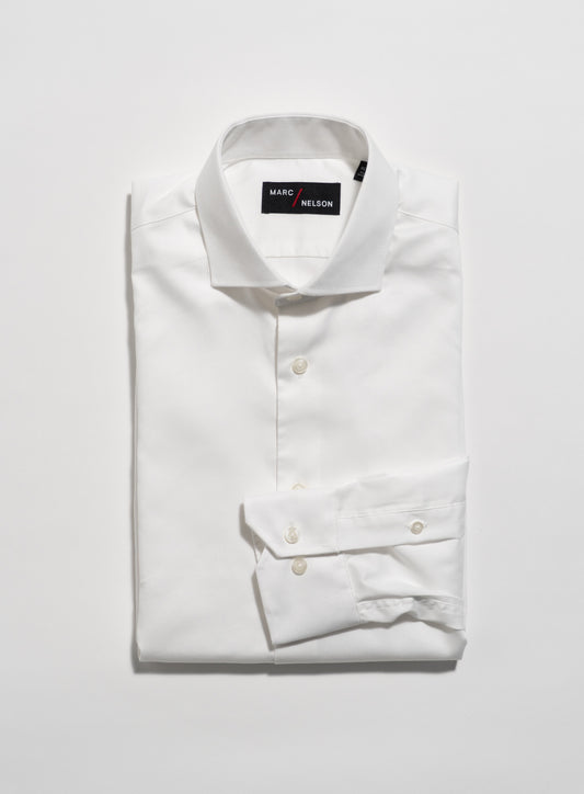 Marc Nelson Dress Shirt White