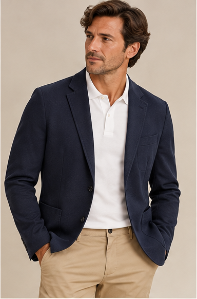 The Milano Ultralight Knit Blazer in 4 Colors