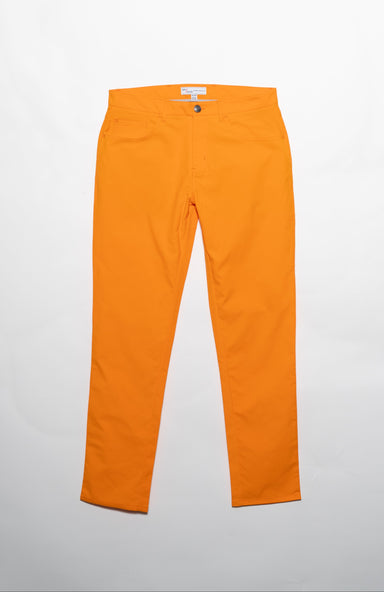 The George Hybrid Pant Orange | Marc Nelson Denim