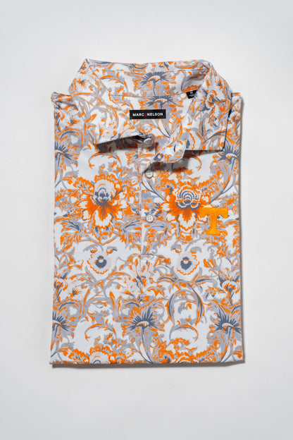 UT Damask Floral Golf Polo