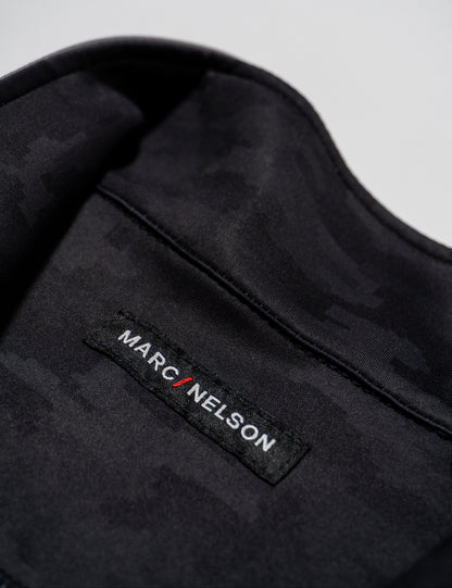 UT Camo Contrast Performance Quarter Zip Smoke Gray