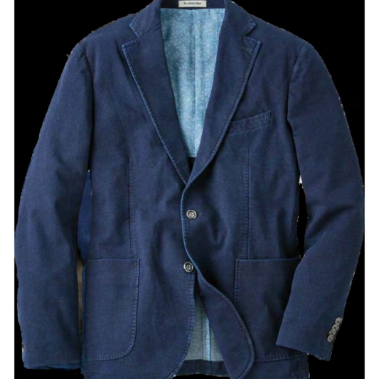 The Denim Knit Blazer