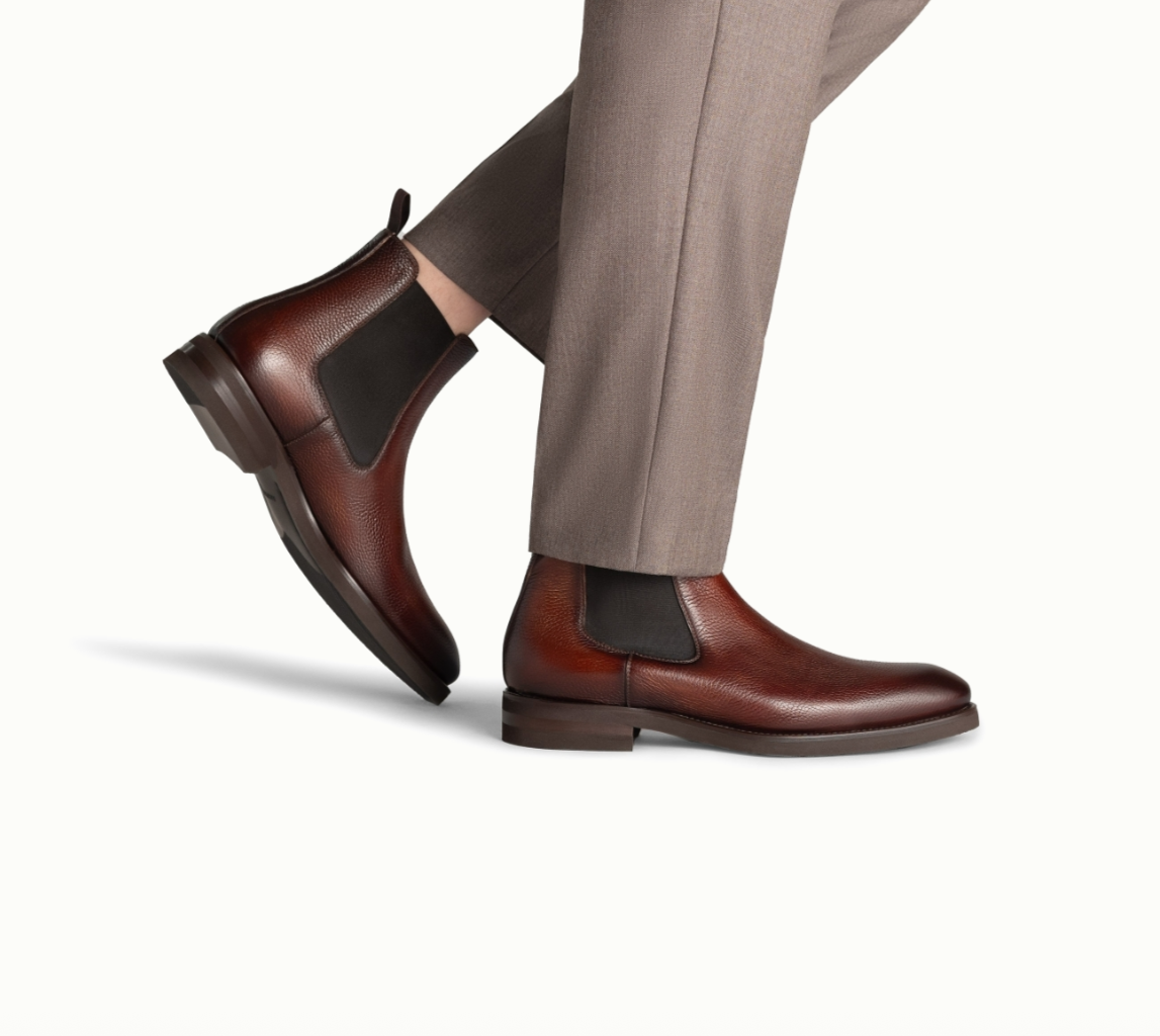 Magnanni Lonny Chelsea Boot Tabaco