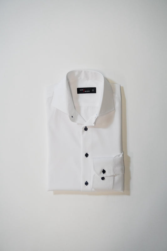 Marc Nelson Sport Shirt White