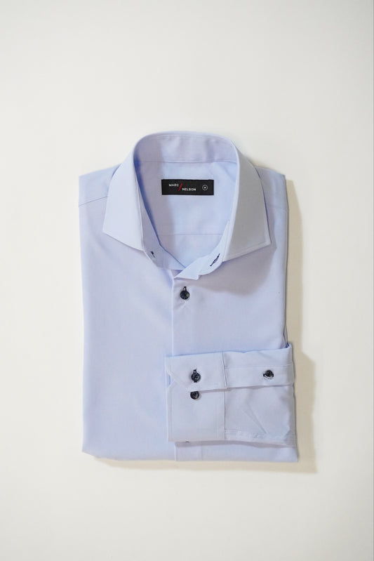 Marc Nelson Sport Shirt Light Blue