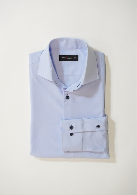 Marc Nelson Sport Shirt Light Blue