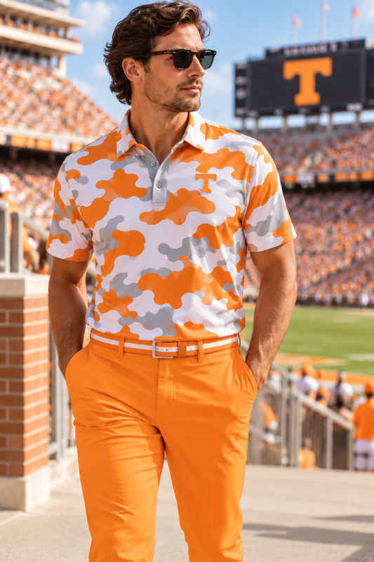 TN 3 Color Camo Performance Polo