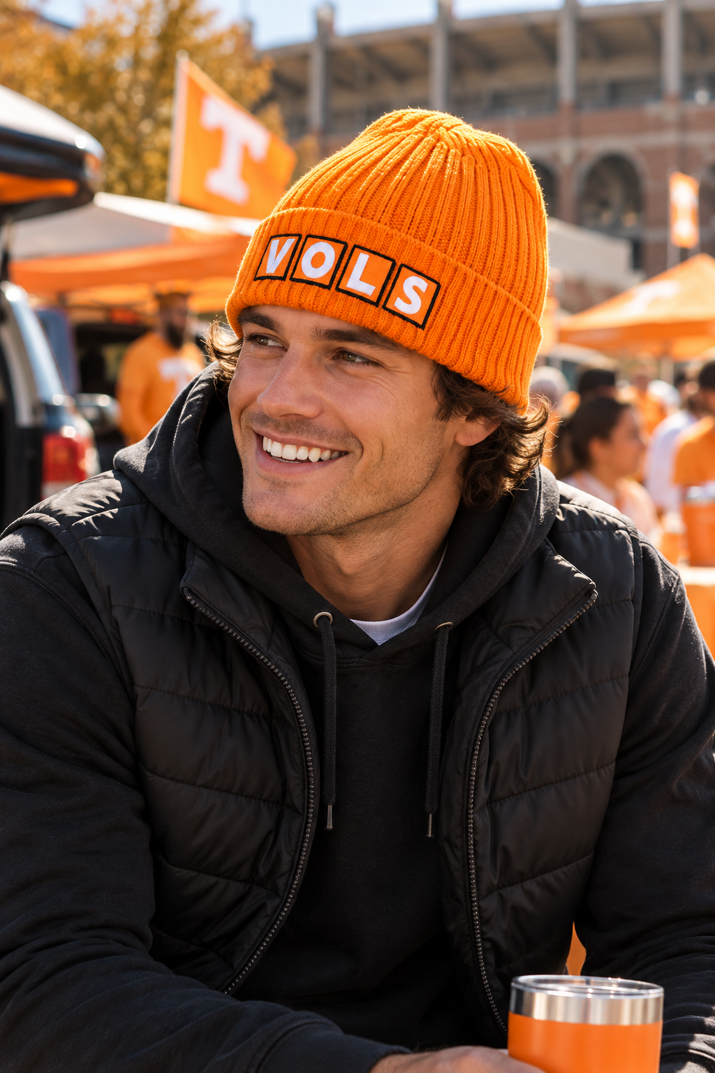 Tennessee VOLS Ribbed Beanie