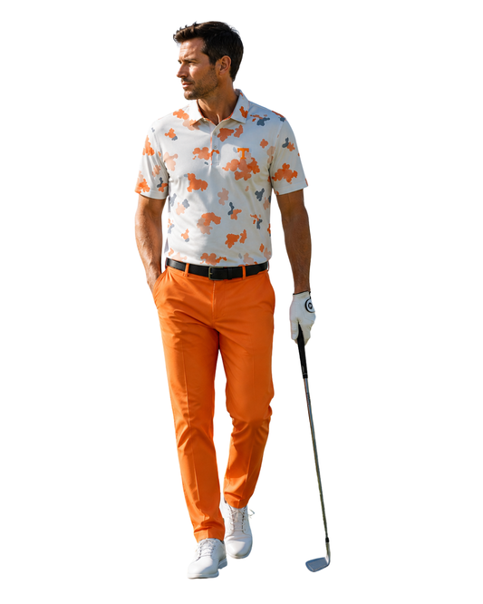 The George Hybrid Pant Orange