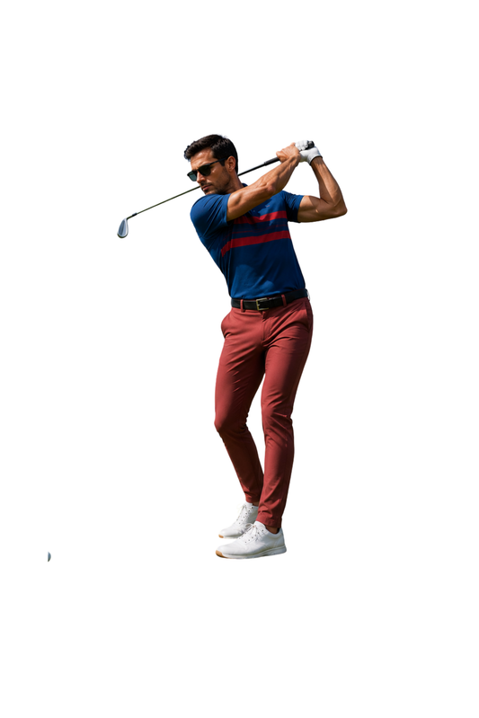 The George Hybrid Pant Salmon