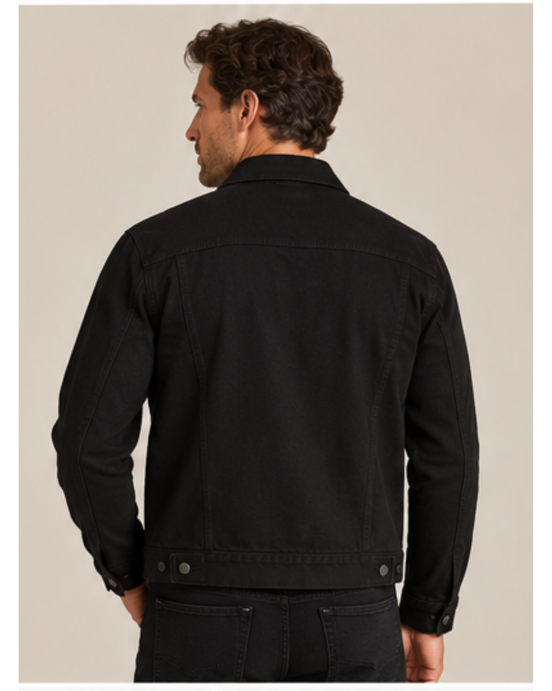 The Jack Trucker Jacket Black