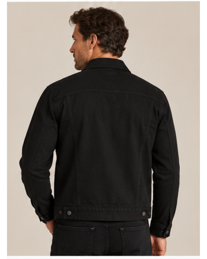 The Jack Trucker Jacket Black