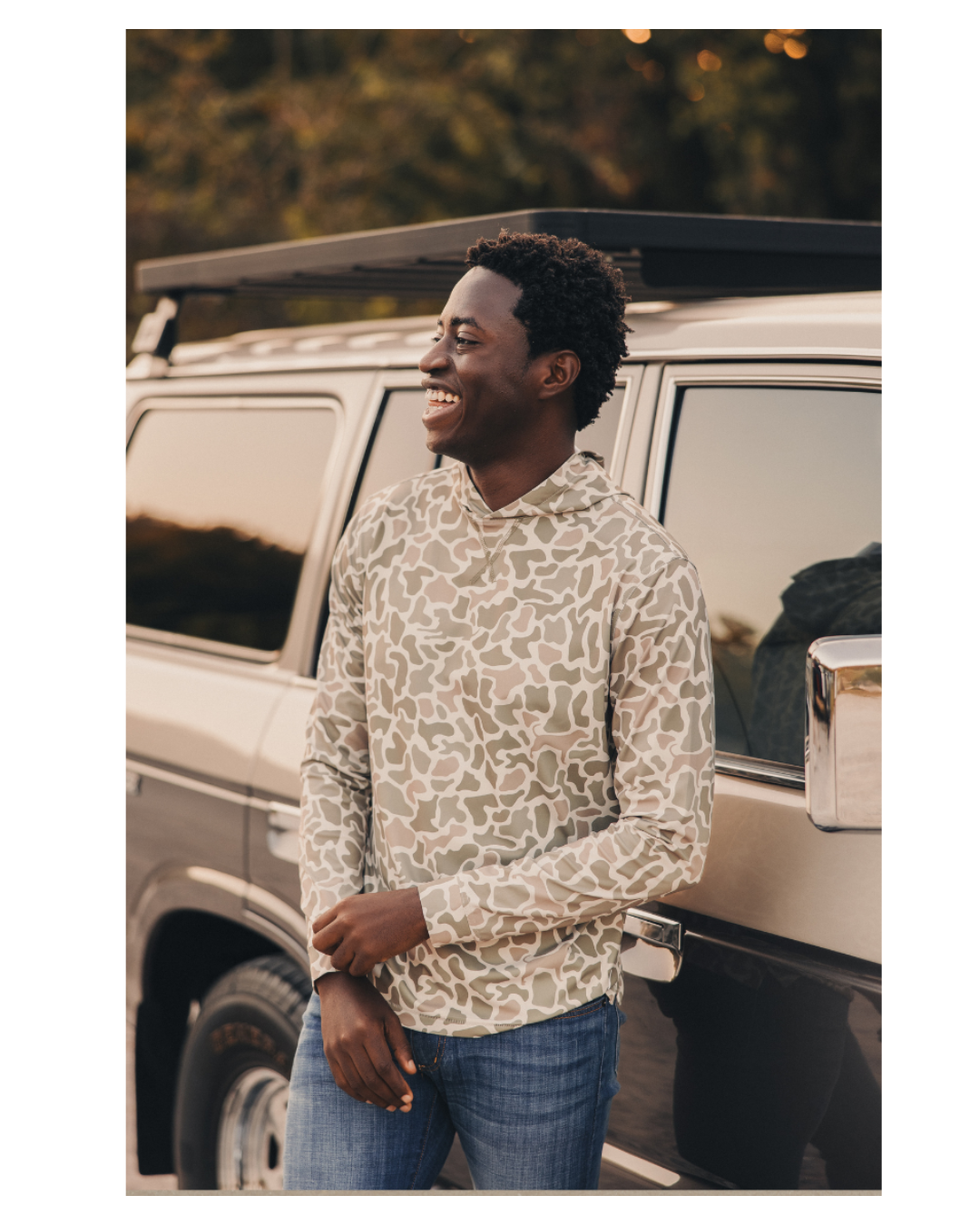 Howlin Hickory Camo Hoodie